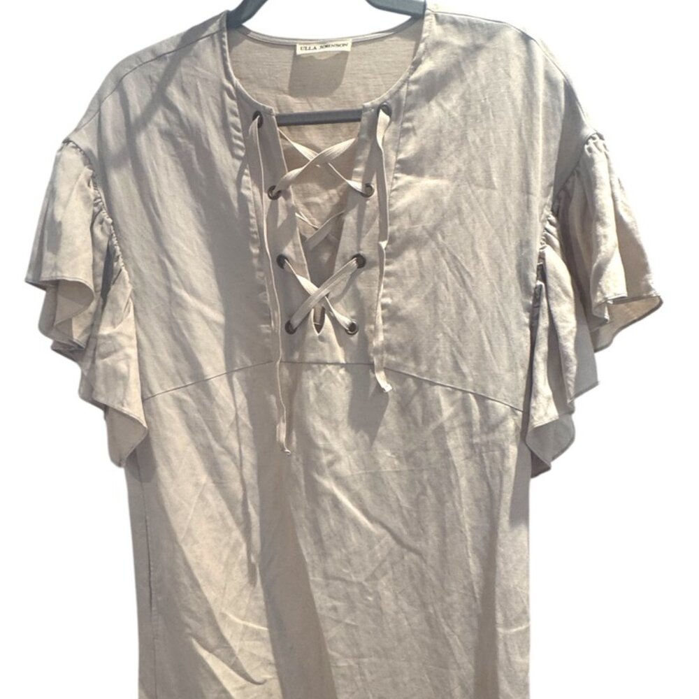 ULLA JOHNSON Marianne Dress in Dove Size 2 NWT
